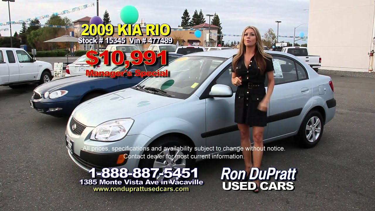 Ron Dupratt Used Cars Vacaville December Manager's Special YouTube