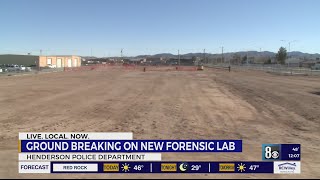 Henderson breaks ground on new forensics lab