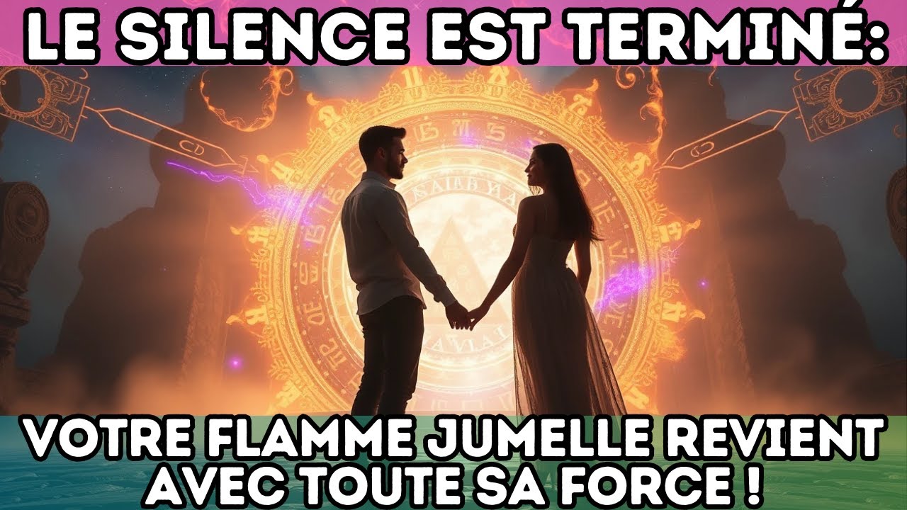 🕊️ Le silence est terminé : votre Flamme Jumelle revient avec toute sa force !