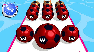 A-Z Run - All Levels Gameplay Android, iOS ( Level 3969 - 3980 )