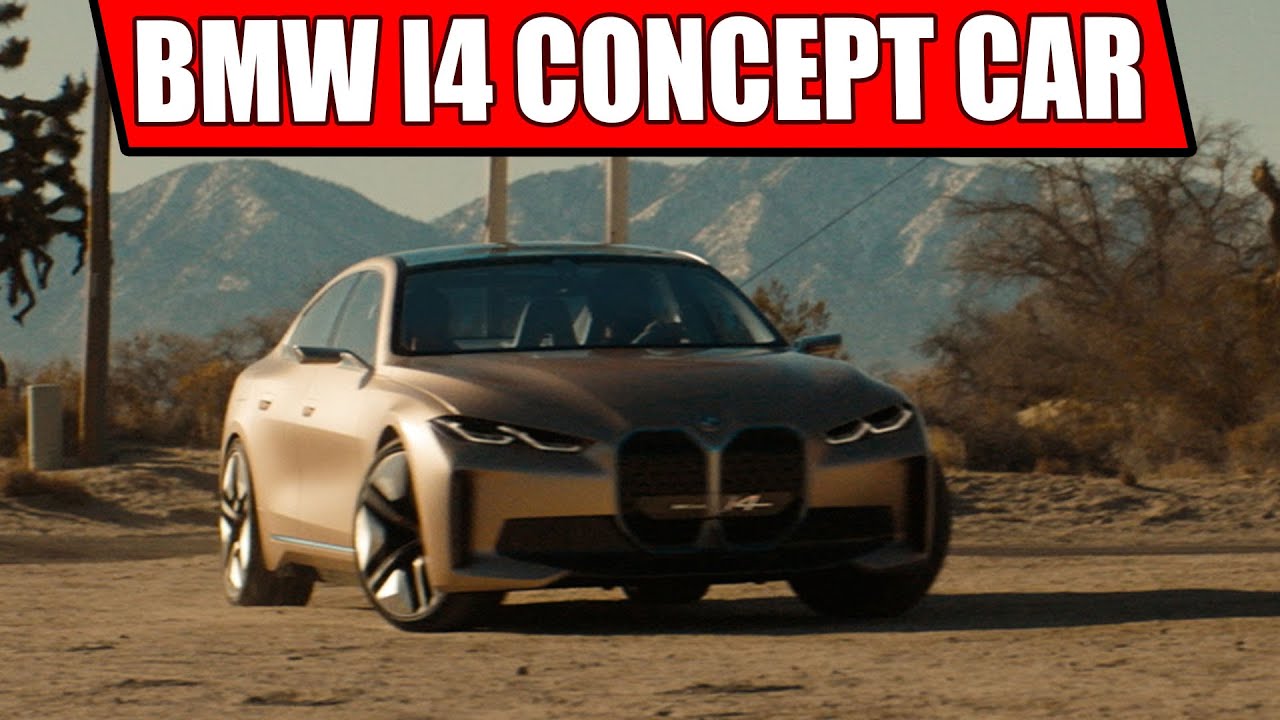 BMW I4 CONCEPT CAR AUTO ÜBERBLICK YouTube