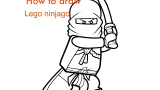ninjago lego easy draw