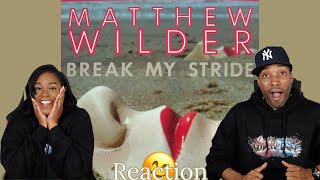 Matthew Wilder “Break My Stride” Reaction | Asia and BJ