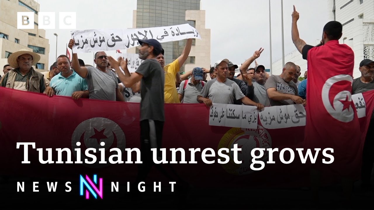 Tunisian unrest grows amid inflation, migration, and repression – BBC Newsnight