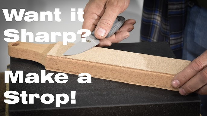 How to use a leather strop for sharpening knives — Boone's Lick Road Leather  Co.