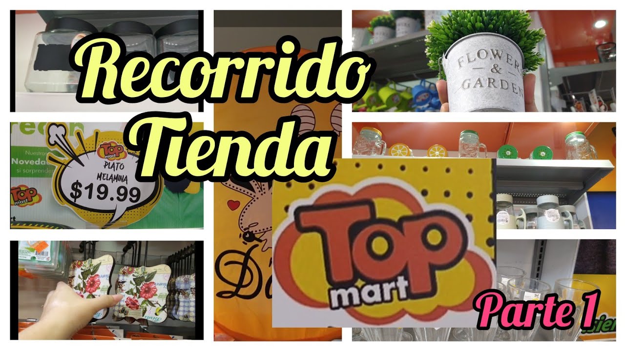 Recorrido Top Mart, de todo un poco y primavera topmart hogar 