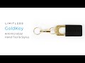 Goldkey antimicrobial hand tool  stylus with containment case   product animation