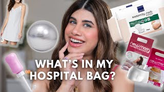 What's in my Hospital Bag First-time Mom edition!