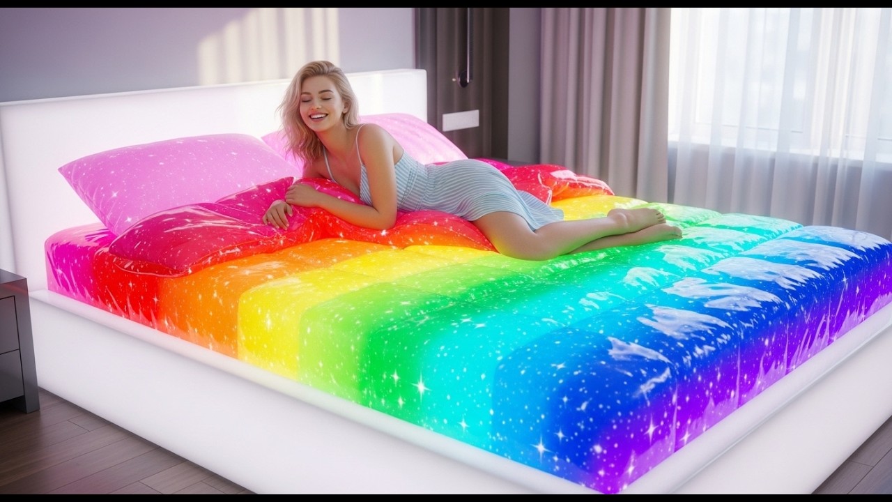 Which Zany Bed Would You Love to Lounge In? |🛌💤AI Generated for Your Senses & Deep Sleep.