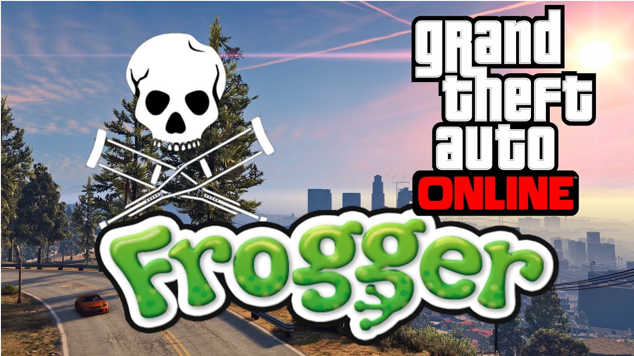 LETS PLAY FROGGER!!! Grand Theft Auto 5 YouTube