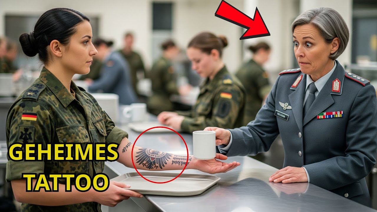 „Sie verteilte nur Essen – bis der General ihr Tattoo sah und erstarrte“