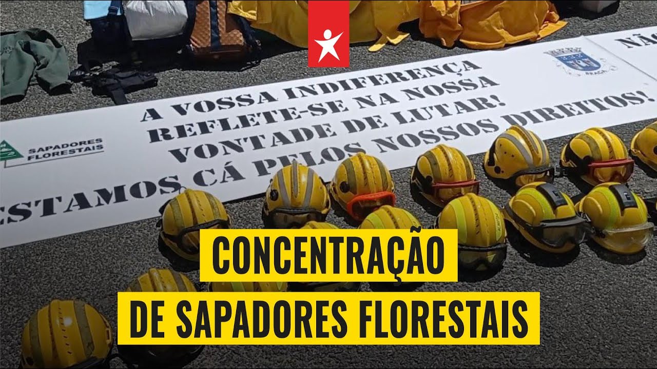 Concentração de sapadores florestais