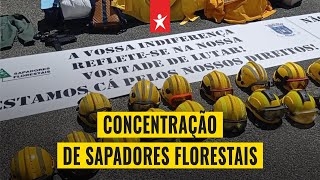 Concentração de sapadores florestais