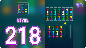 Ball Sort Puzzle Level 218