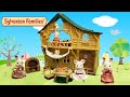 Sylvanian Families Lakeside Lodge and Chocolate Rabbit Furniture Set - 2020 New Collection