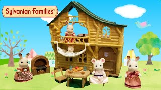 Sylvanian Families Lakeside Lodge and Chocolate Rabbit Furniture Set - 2020 New Collection