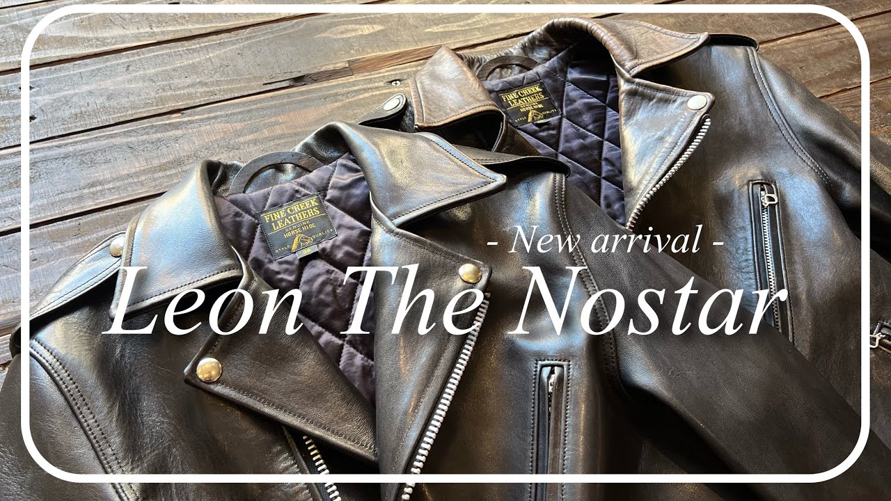 待望の入荷】FINECREEKLEATHERS / Leon The Nostar新品と比較してみ