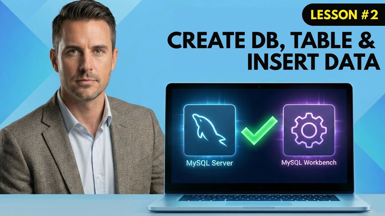 How to Create Database & Tables in MySQL Workbench | DBA Training Lesson #2 (2026)