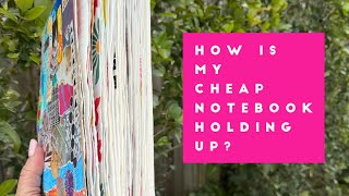 Creative daily journal quarterly flip through.