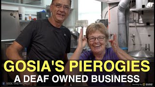 Deaf-Owned Business: Gosia's Pierogies