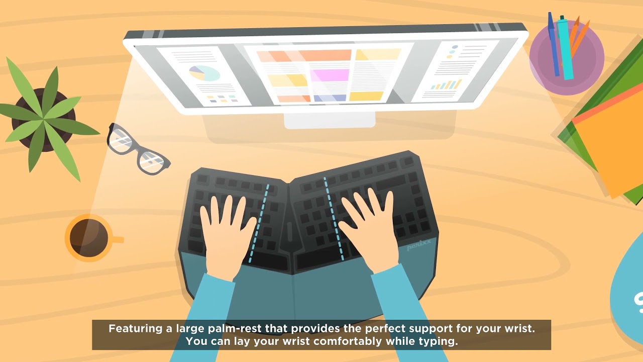 Cartoon advertisement video