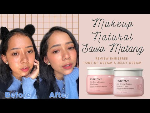 TONE-UP CREAM INNISFREE DI KULIT SAWO MATANG UNTUK MAKEUP NATURAL