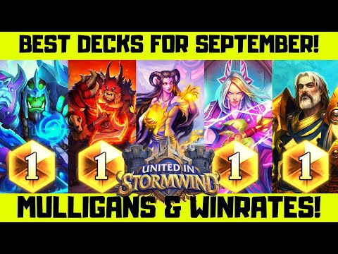 Best Decks For Legend In September! Stormwind