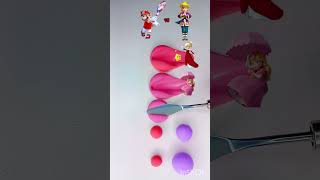 Super Mario Color Mixing 😍 ❤️  💜#satisfying #colormixing #colors #supermario #nintendo #drawing