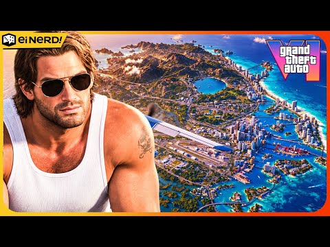 Thumbnail do vídeo: O MAPA DO GTA 6 É INSANO! 