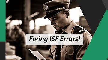 Rectifying Errors: Strategies for Resolving ISF Discrepancies with Precision!