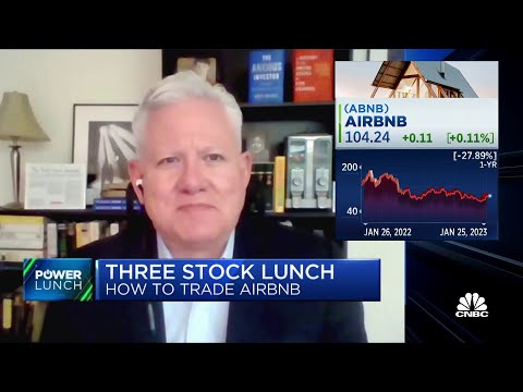 Three stock lunch: airbnb, at&t and ibm