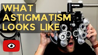 What Does A Person With Astigmatism See?