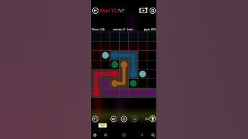 Flow Free 7x7 Level 10 #flowfree #level10 #8x8 #6x6 #7x7 #8x8 #mania #9x9 #10x10
