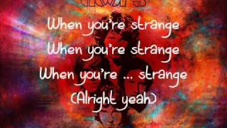 The Doors - People Are Strange (lyrics)