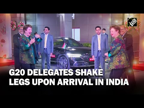 Dignitaries start arriving on the eve of the mega G20 summit in Delhi