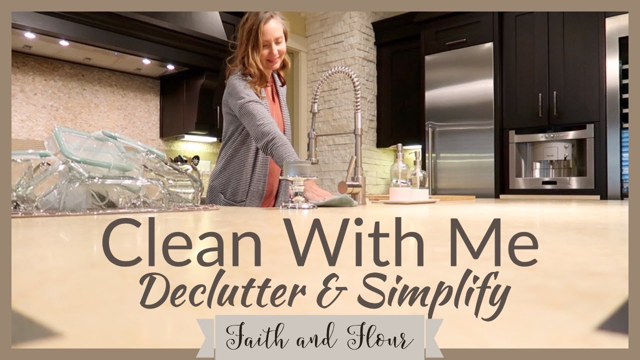 Clean With Me | Declutter & Simplify | Speed Cleaning Motivation