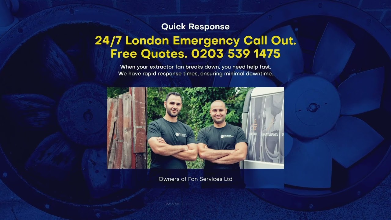 Commercial Kitchen Extractor Fan Repair London 2023. Est Since 2015. Extraction & Ventilation.