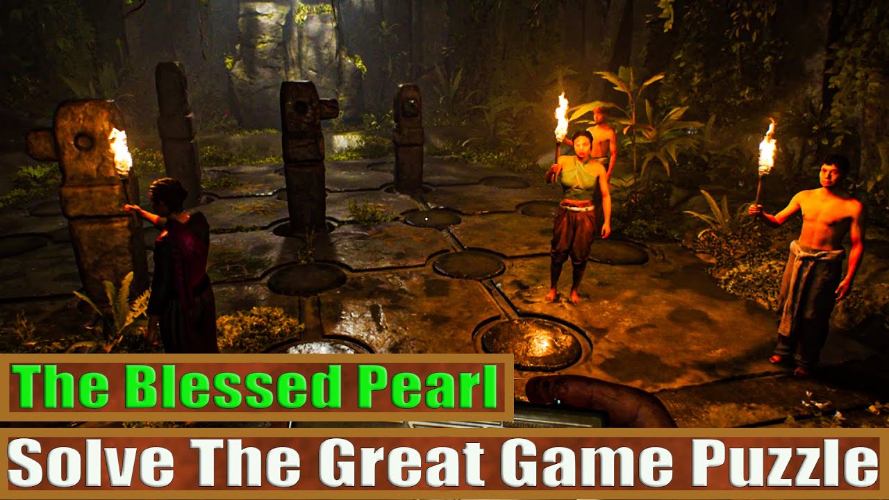 Solve The Great Game Puzzle: The Blessed Pearl: Indiana Jones And The