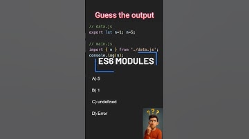 Javascript interview questions -es6 #shorts #short #shortsfeed #webdevelopment #javascript #ytshorts