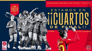 España femenino vs suiza  femenino (5-1) goles  y resumen