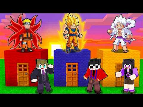 Don’t choose the WRONG ANIME DOOR in Minecraft!
