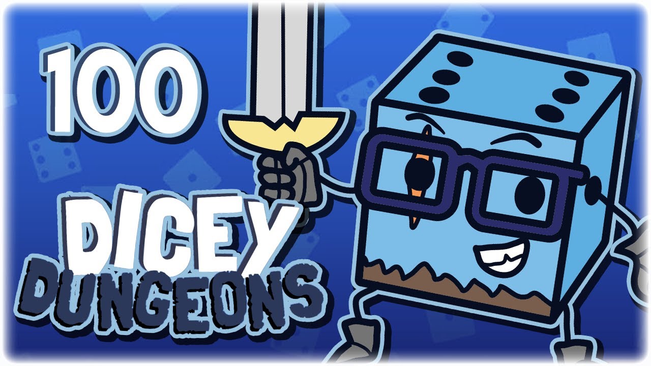 LADY LUCK FIGHT REMATCH! | Let's Play Dicey Dungeons | Part 100 | Full Release Gameplay HD