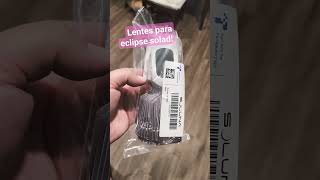 Lentes Especiales Para Ver El Eclipse Solar. Solar Eclipse