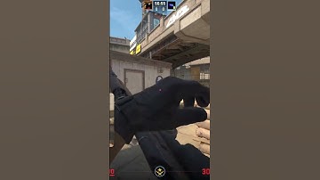 CS2 Smoke B site overpass | #cs2 #gaming #shorts