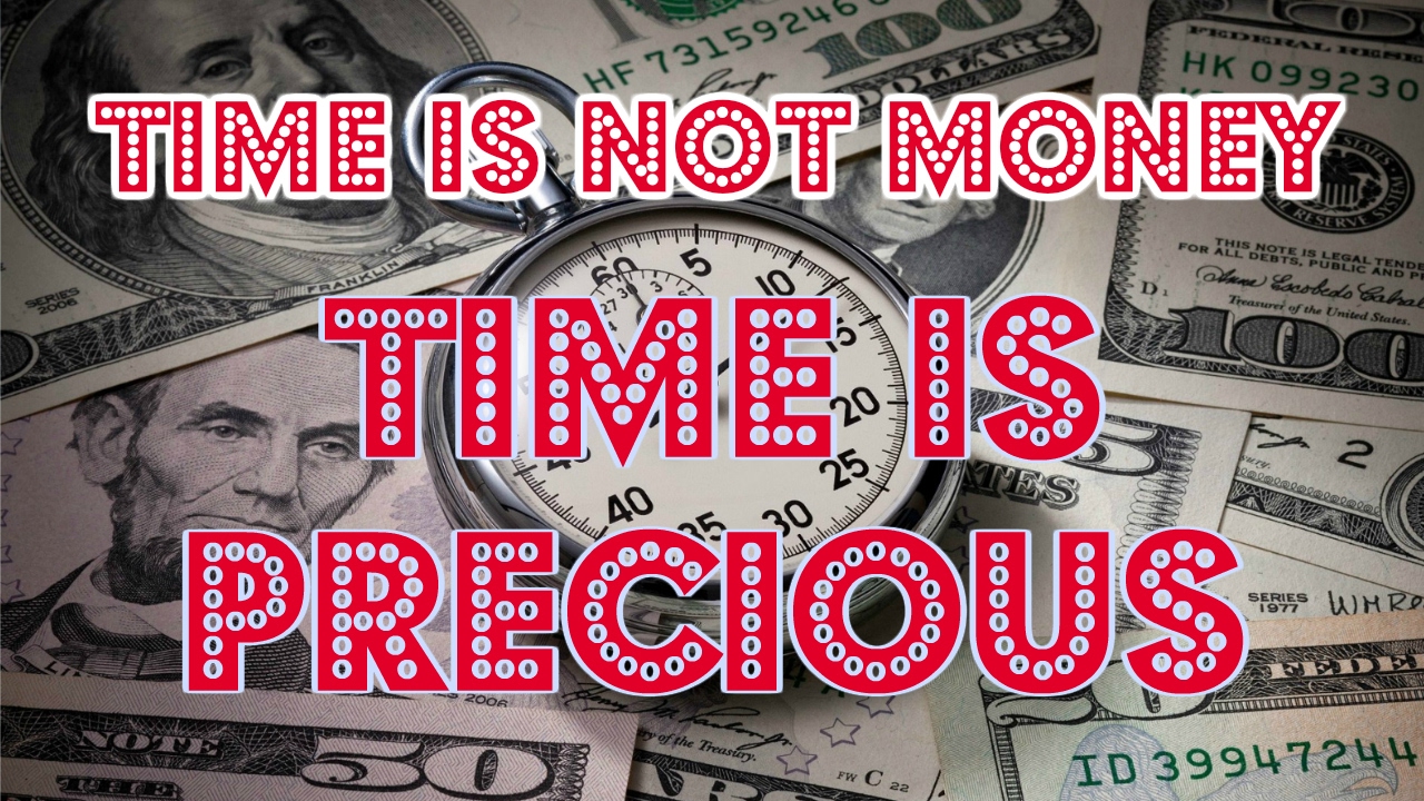 Time is money? Time is Precious! INSPIRATIONAL MESSAGE FOR KIDS