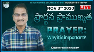 🔴 LIVE: ప్రార్ధన ప్రాముఖ్యత |Prayer: Why It is important screenshot 4