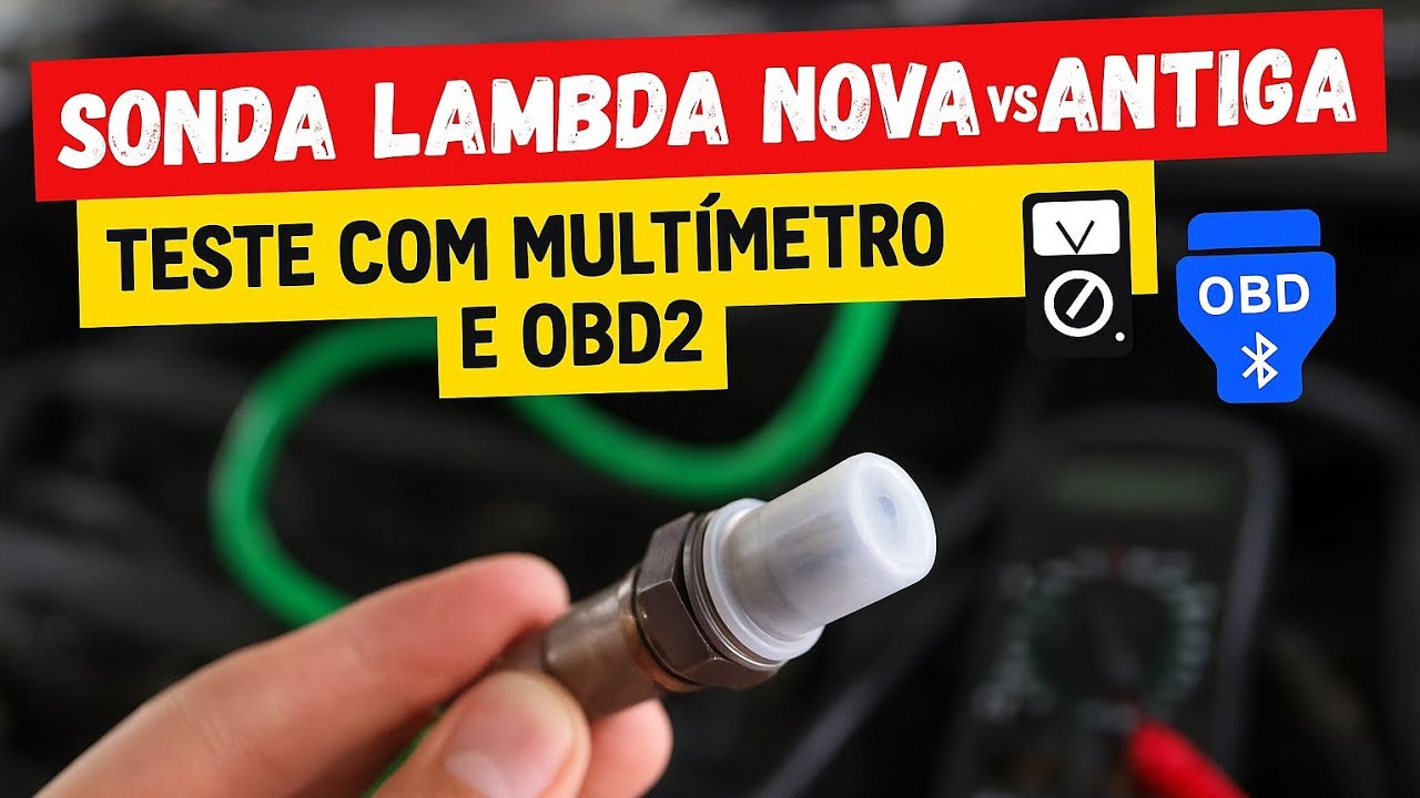 Sonda Lambda Nova VS Antiga – Resolve Falha, Cheiro de Gasolina e Fumaça?
