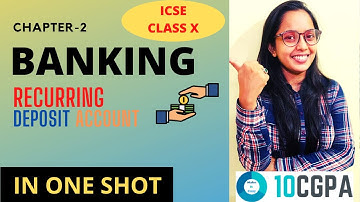 BANKING | Ch-2 | Maths | CLASS 10 | ICSE | full Chapter in one shot