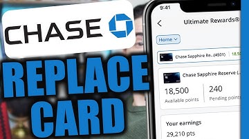 How to Replace Credit Card on Chase App