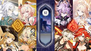 Mono Geo Mono Pyro New Spiral Abyss Floor 12